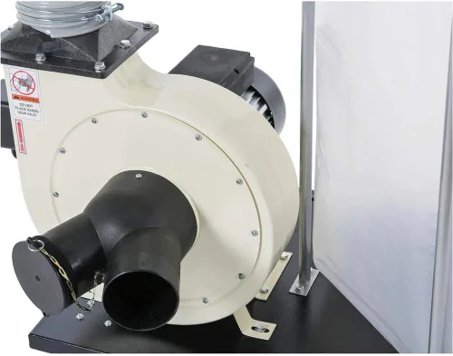 Vista 2 de Shop Fox W1685-1-1/2 HP Colector de polvo, blanco
