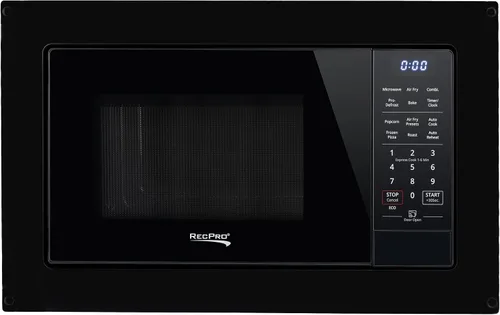 Vista 2 de RecPro RV Air Fry - Microondas de 1.0 pies cúbicos, 900 W, color negro