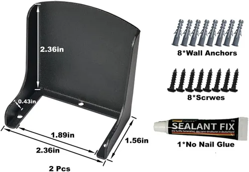 Vista 6 de Paquete de 2 fundas para timbre de puerta, de acero, resistentes a la intemperie, con protección antirreflejos, compatible con parpadeo/Ring