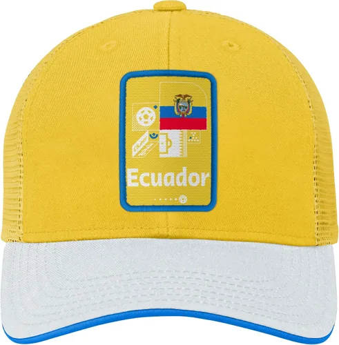 Vista 12 de Outerstuff Sombrero de malla Procrown con mosaico de contraste para la Copa Mundial de la FI verde-blanco