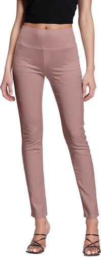 Vista 11 de Hybrid & Company Pantalón súper cómodo elástico con cintura elástica completa, estilo pull-on, de sarga Millennium Negro