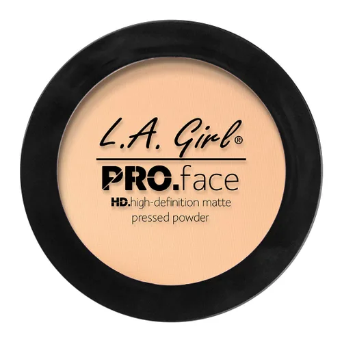 Vista 3 de L.A. Girl PRO.Face Polvo prensado mate, castaño GPP614 (paquete de 3)