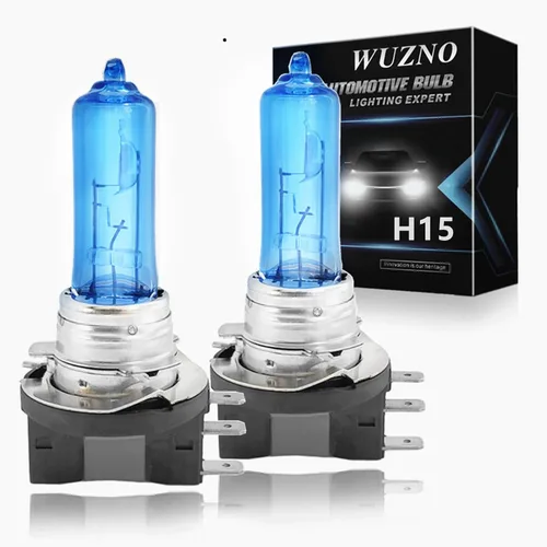Vista 10 de Bombilla halógena H1 para faros delanteros/luces antiniebla, 12 V, 55 W, blanca, 5000 K, 64150, 12258, repuesto de bombillas para faros delanteros