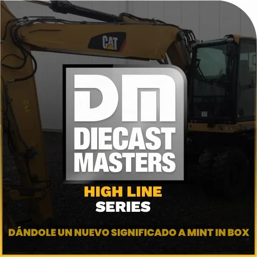 Vista 8 de Excavadora con ruedas Caterpillar M318F 1:50 - Serie High Line de Diecast Masters - 85508