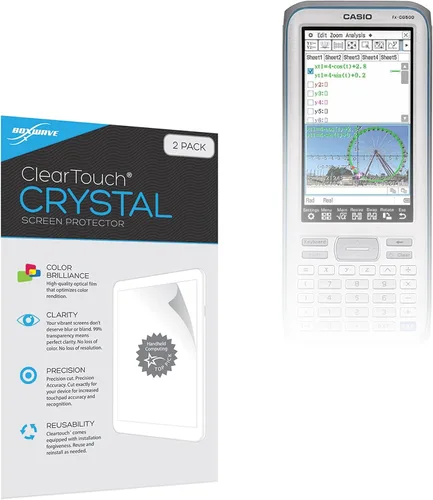 Vista 9 de BoxWave ClearTouch - Protector de pantalla compatible con Casio FX-CG500, antideslumbrante (2 unidades), antihuellas, mate, para Casio FX-CG500