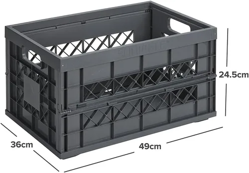 Vista 2 de Sunware Caja plegable cuadrada resistente, tamaño único