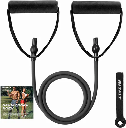 Vista 13 de RitFit Single Resistance Bands with Handles Door Anchor for Home Gym