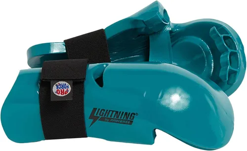 Vista 6 de ProForce Lightning Punches - Guantes de combate para karate/artes marciales Negro