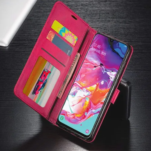 Vista 8 de STARSHOP - Funda para iPhone 8, iPhone 7, con protector de pantalla de vidrio templado incluido, cartera de piel sintética, a prueba de golpes