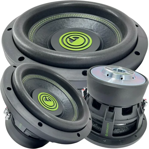 Vista 9 de Gravity 1 subwoofer de audio para automóvil de 6.5 pulgadas y 600 vatios con DVC de 4 ohmios de 6.5 pulgadas, sub individual - Característica