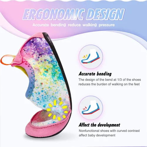 Vista 3 de Apolter - Zapatos de agua o natación estilo calcetín para niños, unisex, antideslizantes, para la playa o piscina, color aguamarina