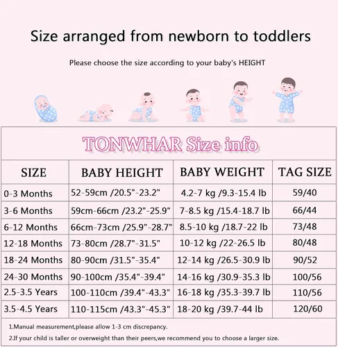 Vista 3 de TONWHAR Disfraz unisex para bebé, traje de animal para niños pequeños y niños