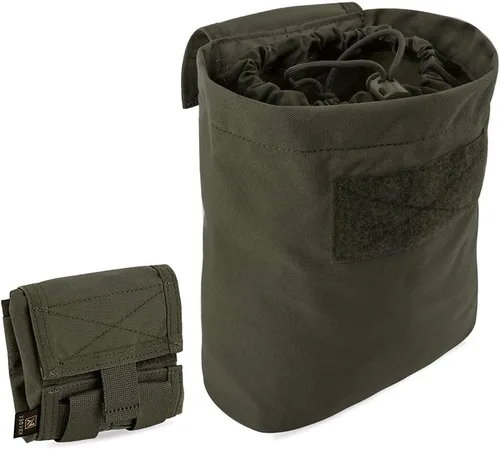 Vista 9 de KRYDEX Molle Dump Pouch Roll-Up Drawstring Magazine Utility Pouch Bolsa plegable MC