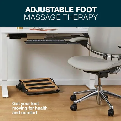 Vista 7 de Humanscale FM 300 Foot Machine Reposapiés (natural)
