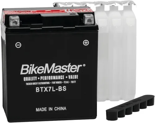Vista 2 de BikeMaster Baterías Performance + sin mantenimiento BTX7L-BS