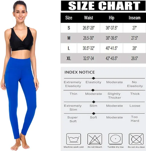 Vista 5 de Neonysweets Capris Ejercicio Gimnasio Correr Yoga Pantalones Bolsillos Teléfono