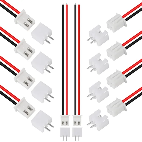 Vista 19 de ACEIRMC XH - Juego de conectores JST-XH, 10 pares de conectores macho y hembra, conector de conector macho y hembra de 0.100 in, 10 pines, con cable
