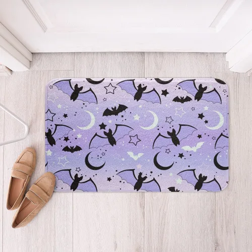 Vista 35 de Feelyou Tapetes de baño estampados, con patrón de sombrero occidental, para niños y niños, vaquera rosa, para ducha, accesorios de baño abstractos