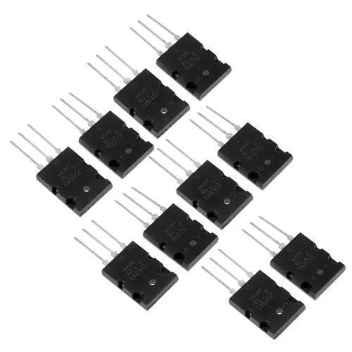 Vista 5 de Kit de transistor O, enchufe de transistor amplificador 2Sc5200, 5 pares de alta potencia 2SA1943, 2SC5200, transistores de uso general