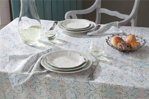 Vista 2 de Lenox French Perle Charmed - Juego de 4 manteles individuales