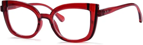 Vista 9 de Eyekepper Gafas de lectura de ojo de gato para mujeres de gran tamaño lectoras - negro