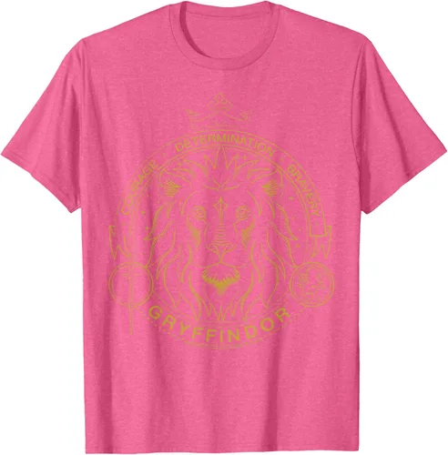 Vista 14 de Harry Potter Camiseta Gryffindor Line Art Lion Symbol, Negro