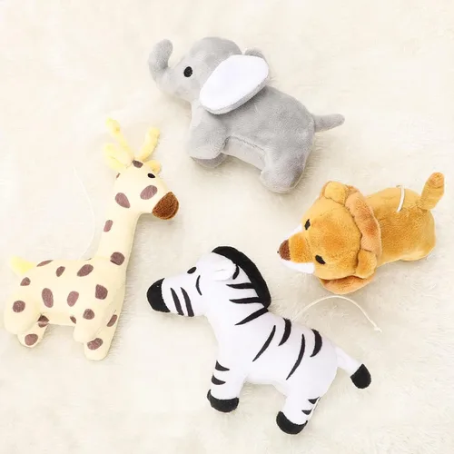 Vista 6 de CLYMENE Safari Animals Baby Musical Cuna Móvil para Bebés Niños y Niñas