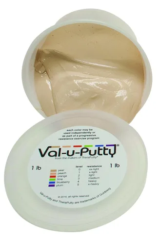 Vista 18 de Val-u-Putty 10-3944 Masilla de ejercicio, pesada, arándano, 1 libra