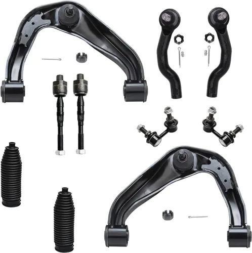 Vista 346 de Detroit Axle - Kit de suspensión frontal de 10 piezas para Dodge Avenger 2008-2014, Chrysler Sebring 2007-2010, 2 brazos de control inferiores, 2