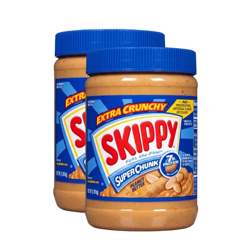 Vista 8 de SKIPPY Super Chunk - Mantequilla de maní extra crujiente, 64 onzas