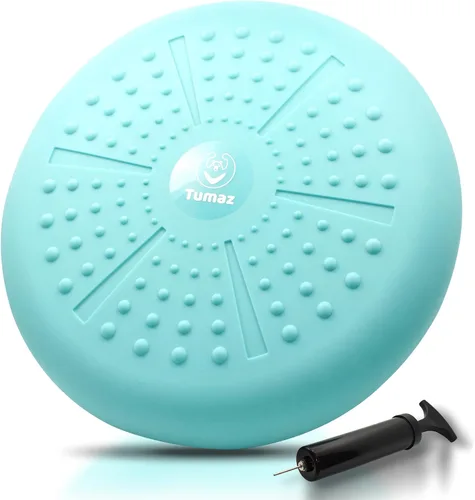 Vista 14 de Cojín Tambaleante Tumaz - Asiento Móvil para Mejorar la Postura al Sentarse y Mantenerse Concentrado para Niños con Necesidades Sensoriales, Disco