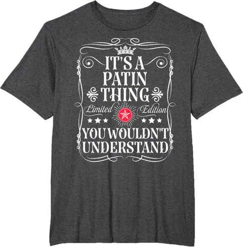 Vista 66 de Camiseta Patin Name Its A Patin Thing You Wouldn't Understand, Negro -, Pequeña