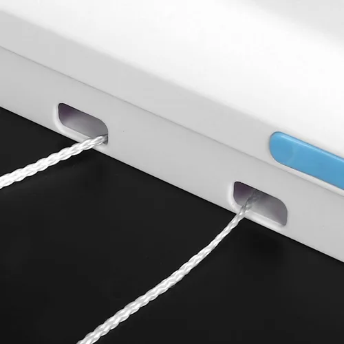 Vista 7 de Milltrip Tendedero retráctil, líneas de ropa de interior, tendedero telescópico para secar ropa para suministros de interior y exterior