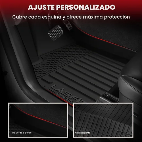 Vista 2 de LASFIT Alfombrillas para Tesla Modelo Y 7 asientos 2020-2025