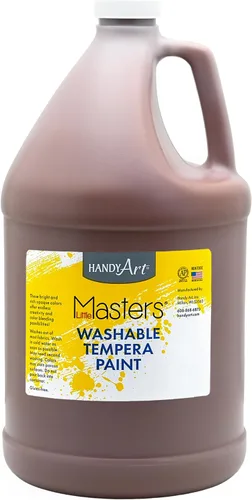 Vista 52 de Handy Art Little Masters - Pintura lavable, 16 onzas, color negro Bright & Mixable, High Opacity, Washable Colors for Classroom, Students, Kids