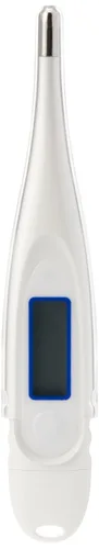 Vista 2 de Termómetro digotal para veterinarios American Diagnostic Corporation Adtemp™ 422, talla única , Blanco, azul, 1 Designed specifically for