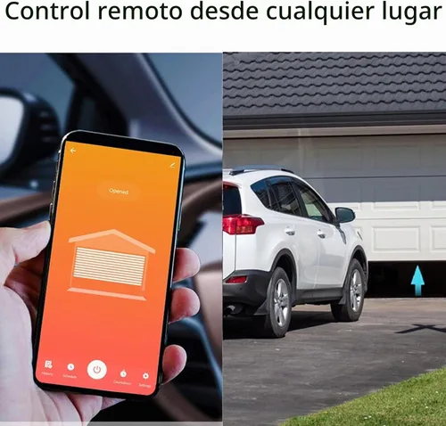Vista 6 de Kit de abridor de puerta de garaje, APP WiFi remoto inteligente controlador de puerta de garaje para Tuya Zigbee 100?240V