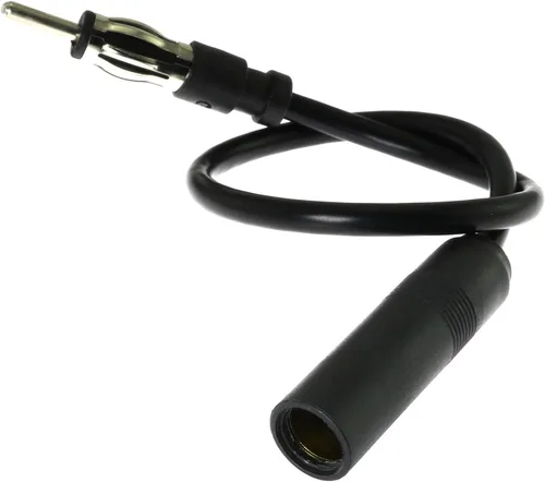 Vista 3 de E-outstanding Cable de extensión de antena automática macho a hembra de 9.1 in, 9.1 in, para radio AM/FM para vehículo