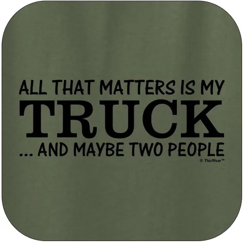 Vista 2 de My Truck That's All That Matters Maybe Two People Sudadera con capucha