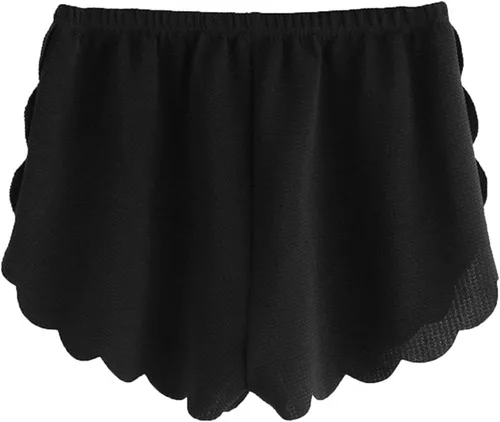Vista 2 de MakeMeChic - pantalones cortos de verano, playa, salón con cintura elástica y casuales para mujer