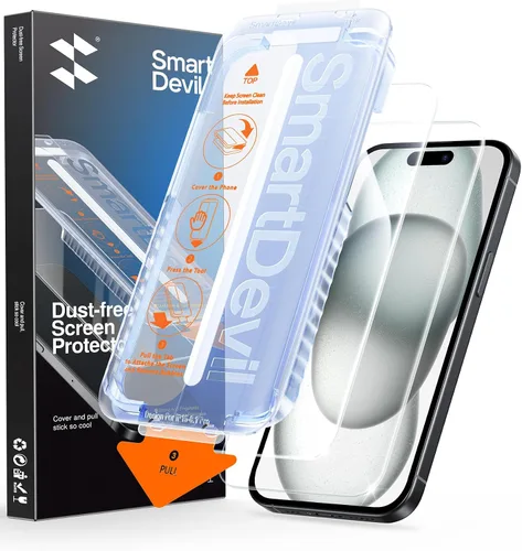 Vista 21 de SMARTDEVIL Paquete de 2 protectores de pantalla de privacidad para iPhone Air, vidrio templado 9H antiespía de 28°, resistente a impactos