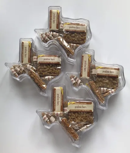 Vista 2 de Eileen's Pralines Praliné Barras Acrílico Texas Caja De Regalo