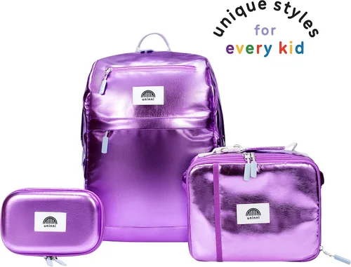 Vista 12 de Juego de mochila para niños de 16 pulgadas con bolsa de almuerzo aislada y estuche para lápices