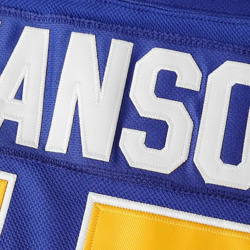Vista 5 de Hanson Brothers - Camiseta de hockey 16 Charlestown Chiefs 17 Jeff Slap Shot 18, camiseta de hockey de película, azul, blanco, S-3XL