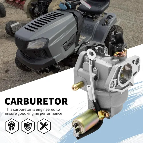 Vista 5 de 951-05149 Carburador de Reemplazo para Cub Cad CC30 CC760ES, Reemplazo para Craftsman T1000 T1200 R1000/Husky LT4200 Cortacésped 4P90HUA 4P90HUB