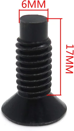 Vista 3 de HongK - 3 piezas de parabrisas / puerta trasera / tornillo Torx tornillo compatible con 76-06 Jeep CJ YJ Wrangler [P/N: TGHD-BOT-J-W003-BK]