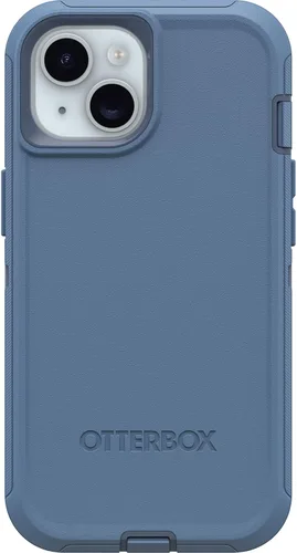 Vista 12 de OtterBox iPhone 16e, 15, 14 y 13 Defender Series - Negro, sin pantalla, resistente y duradero, con protección de puerto, se ajusta a MagSafe