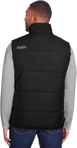 Vista 3 de Puma Chaleco acolchado esencial para adultos L PMA BLKQUT SHD
