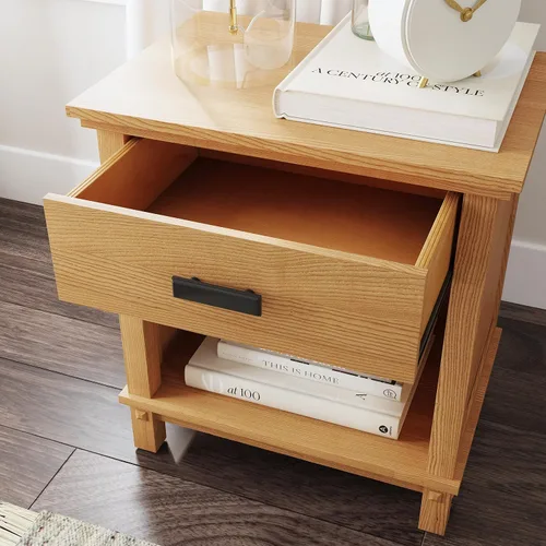 Vista 6 de Homestyles Oak Park Cama Queen y mesita de noche