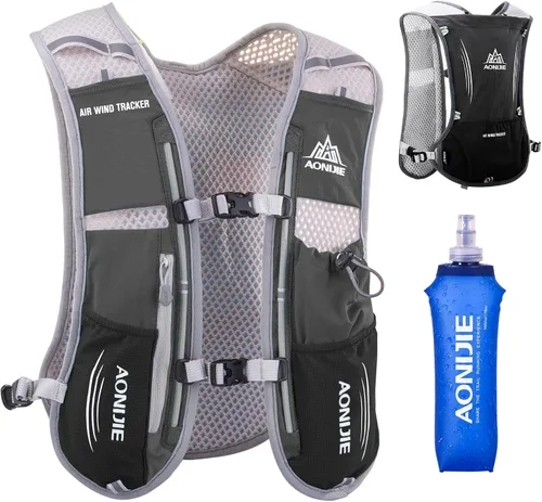 Vista 24 de Azarxis Hydration Running Vest Backpack Pack 5L 5.5L for Women and Men Jogging Trail Race Marathon Cycling Hiking